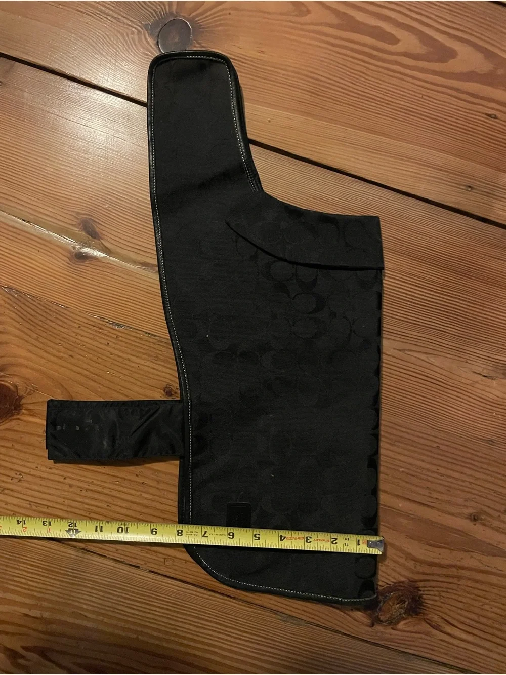 Coach Black Dog Coat
